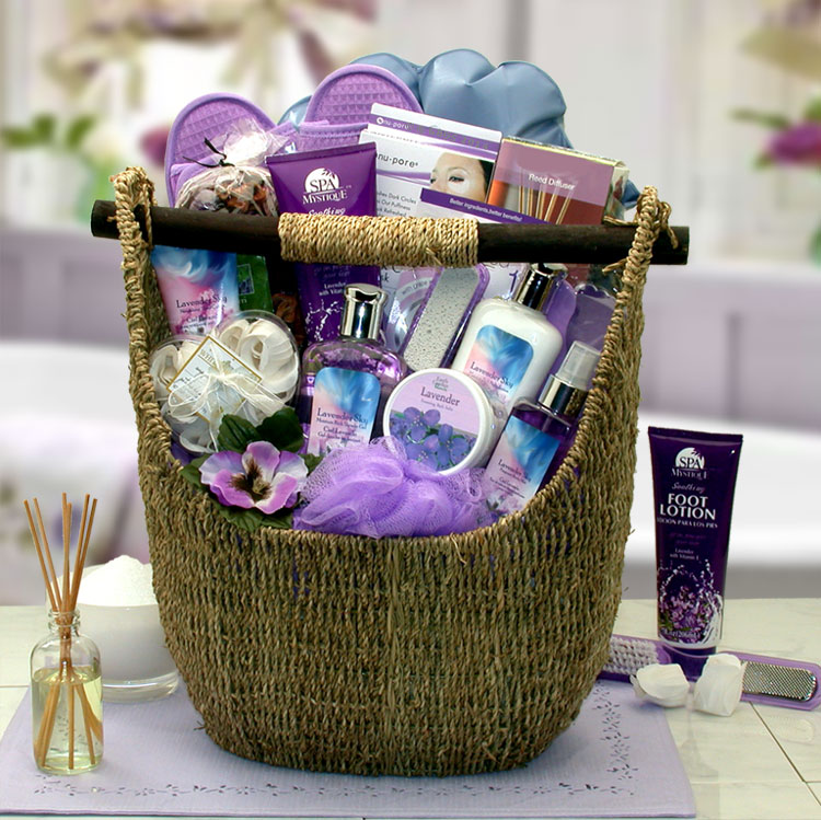 Send her an indulgent spa experience right at home with this exquisite spa gift...