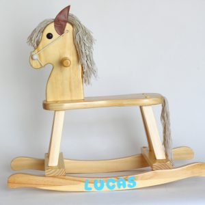 baby boy rocking horse