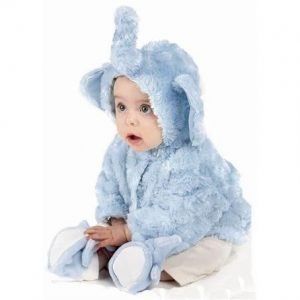 Little Peanut Coat in Blue