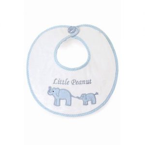 Little Peanut Baby Bib in Blue