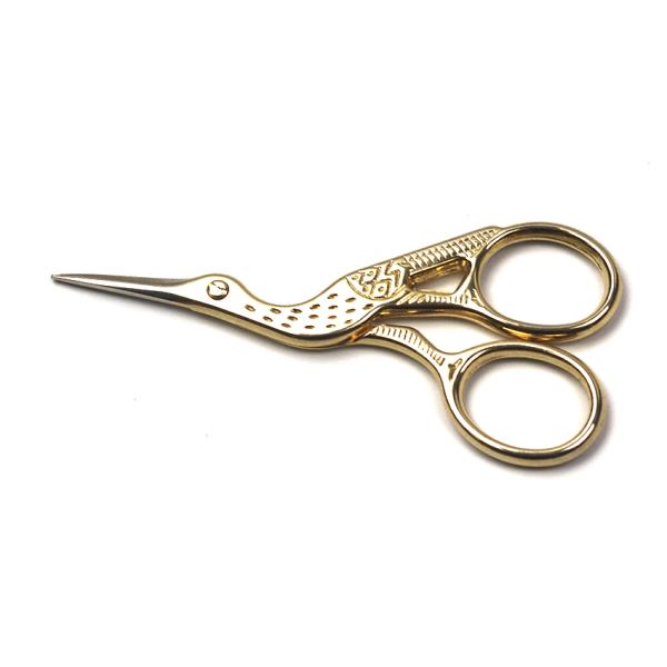 NEW Silver Stork Mini Scissors 3.5 for Embroidery Sewing Herbs