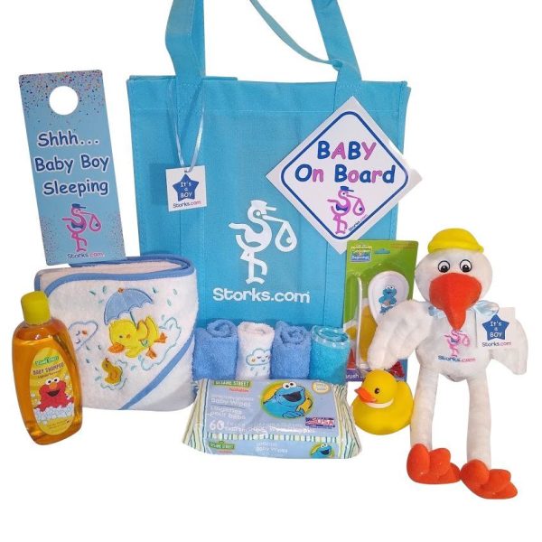 Bath Time Gift Basket for Boys