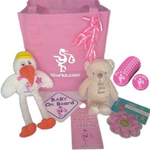My First Storks.com Gift Tote for Girls