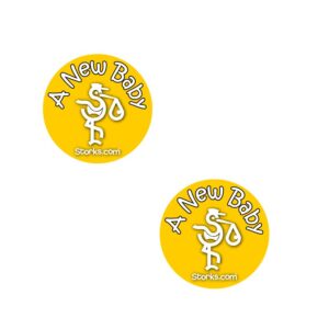 Neutral Announcement Stickers