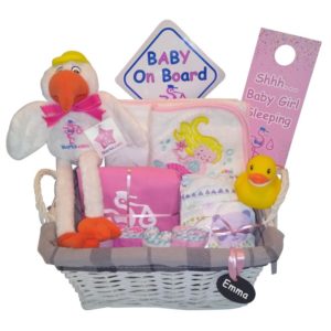 Bath Time Gift Basket for Girls