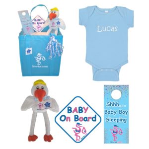 Personalized Bodysuit Gift Bundle for Boys