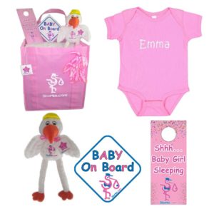 Personalized Bodysuit Gift Bundle for Girls