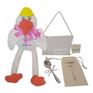 Stork Heirloomed Gift for Girls