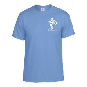 Storks.com-T-Shirt Blue