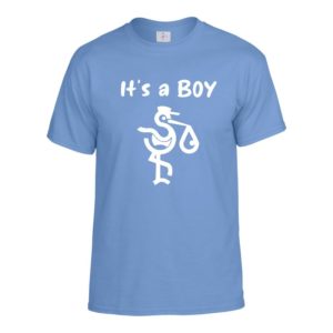 Logo T-Shirt in Blue It’s a BOY