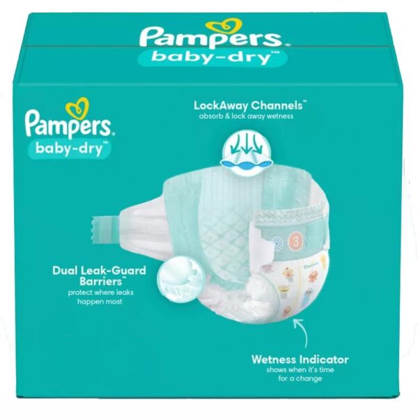 Pampers Baby-Dry 120 Box Bak
