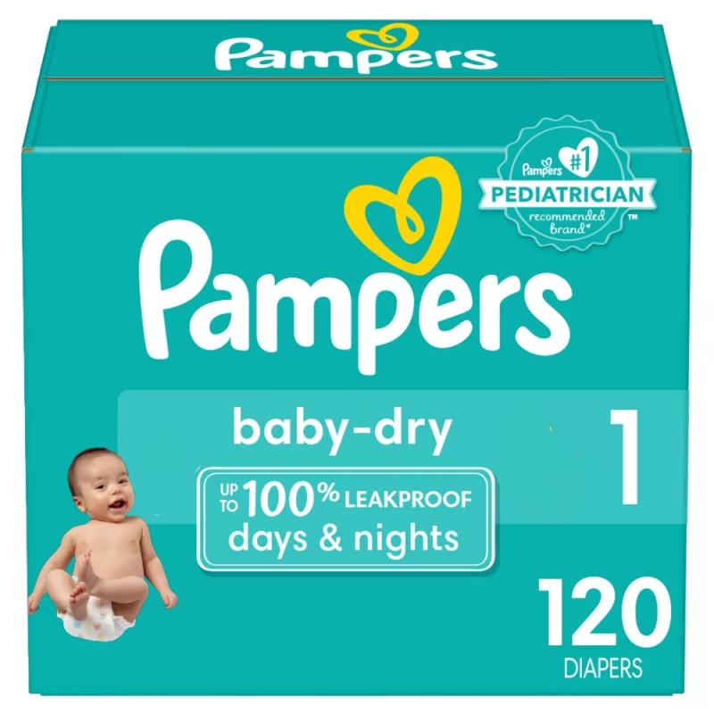 Pampers Baby-Dry 120 Box