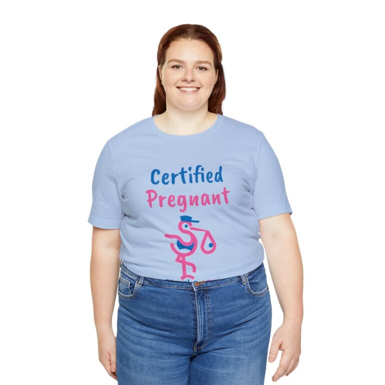 Certified Pregnant Short Sleeve Tee - Image 34