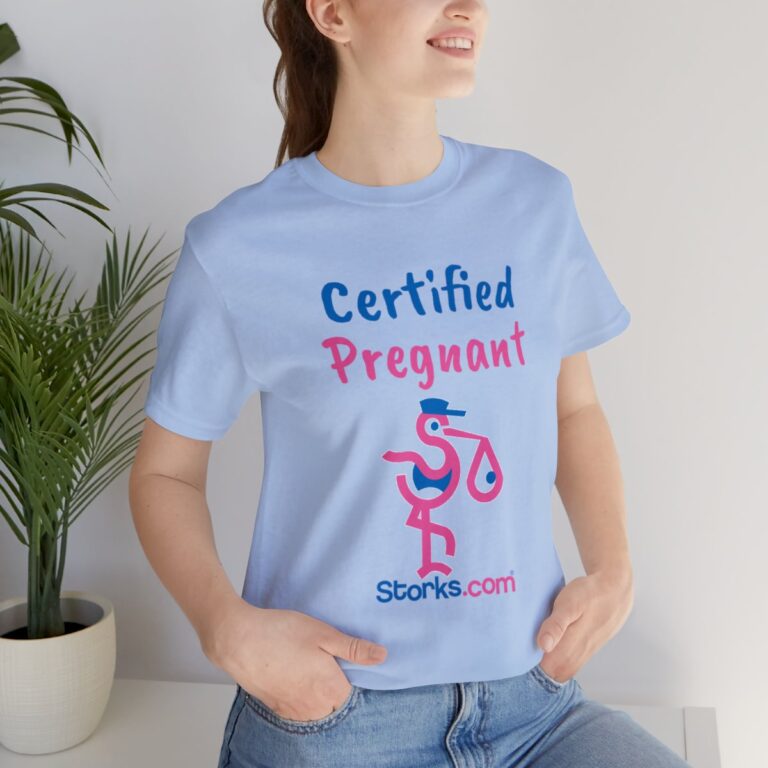 Certified Pregnant Short Sleeve Tee - Image 35
