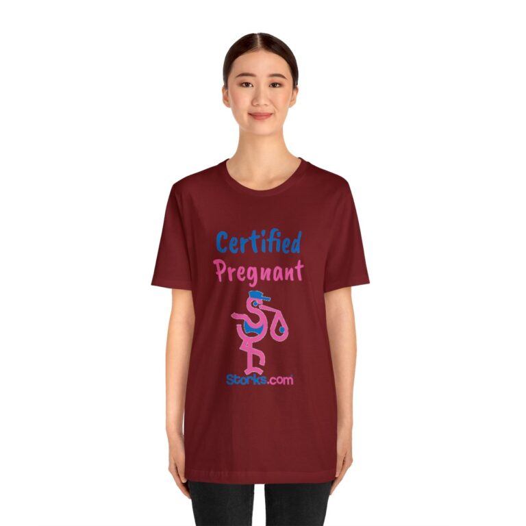 Certified Pregnant Short Sleeve Tee - Image 40