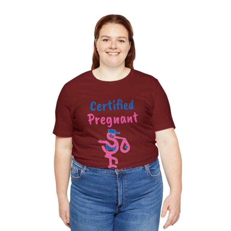 Certified Pregnant Short Sleeve Tee - Image 41