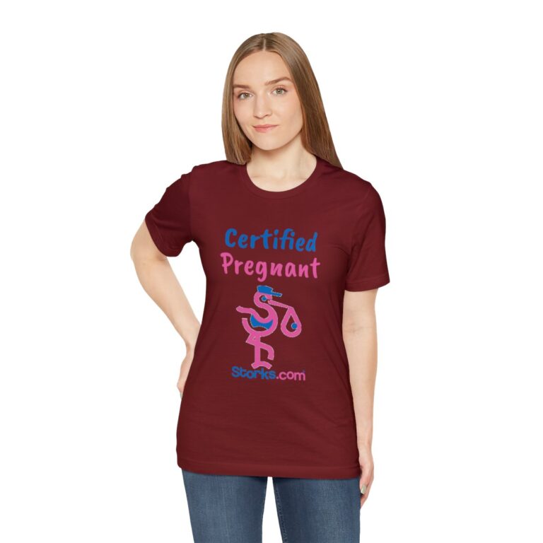 Certified Pregnant Short Sleeve Tee - Image 37