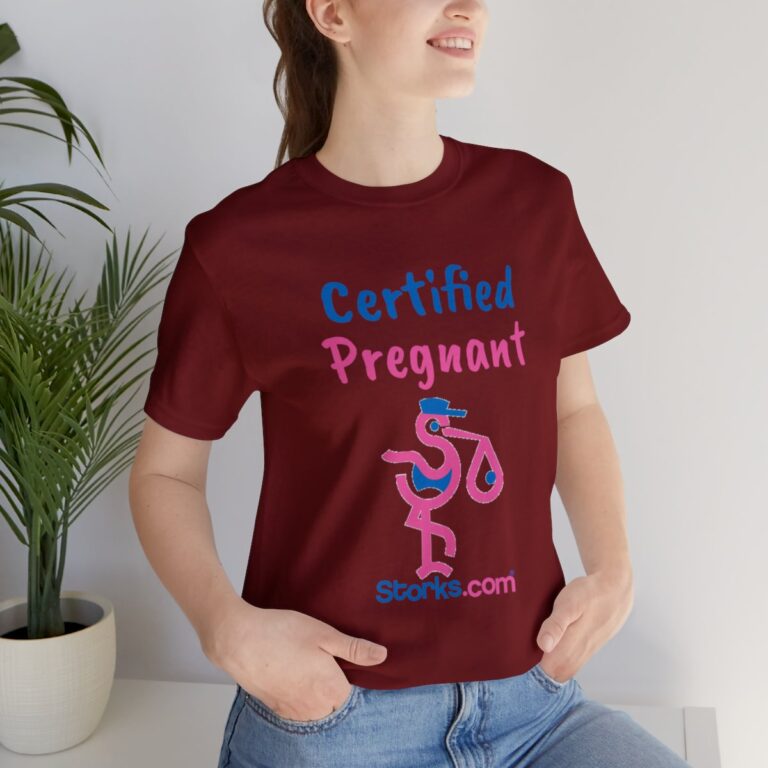 Certified Pregnant Short Sleeve Tee - Image 42