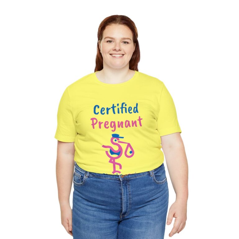 Certified Pregnant Short Sleeve Tee - Image 27