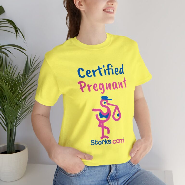 Certified Pregnant Short Sleeve Tee - Image 28