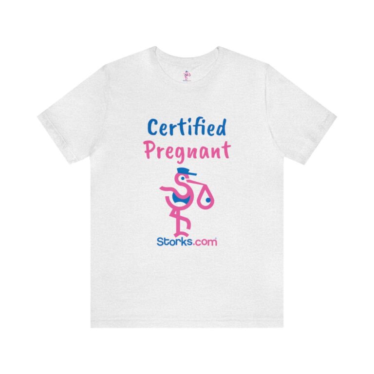 Certified Pregnant Short Sleeve Tee - Image 2