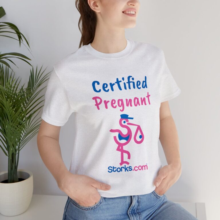 Certified Pregnant Short Sleeve Tee - Image 6