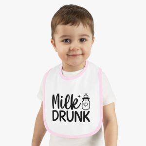 Milk Drunk Contrast Trim Bib - Image 8