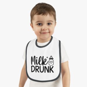 Milk Drunk Contrast Trim Bib - Image 2