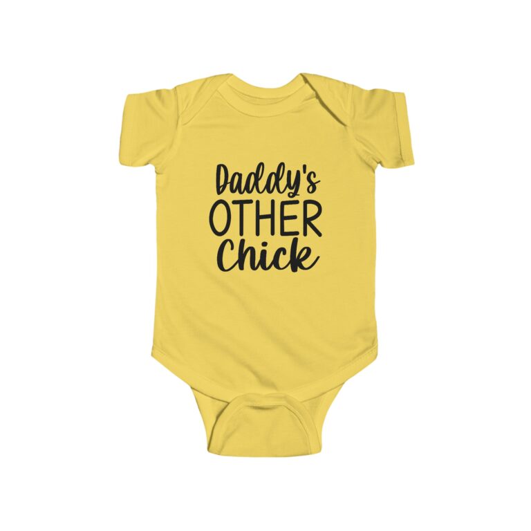 Daddy's Other Chick Infant Bodysuit - Image 6