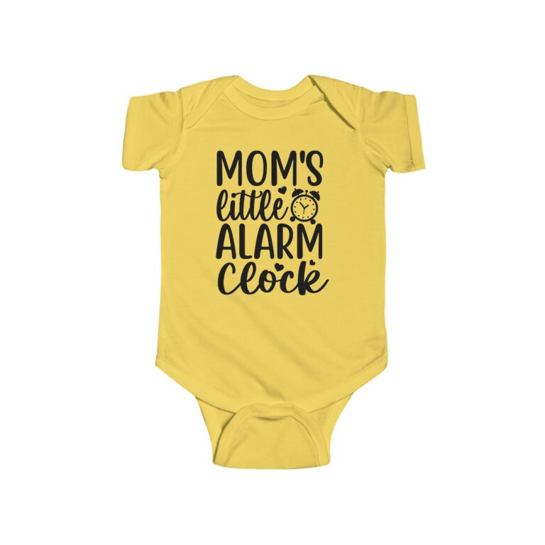 Mom's Little Alarm Clock Infant Bodysuit - Image 5
