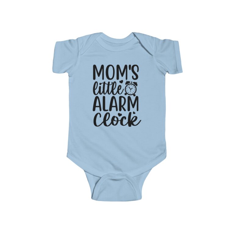 Mom's Little Alarm Clock Infant Bodysuit - Image 7