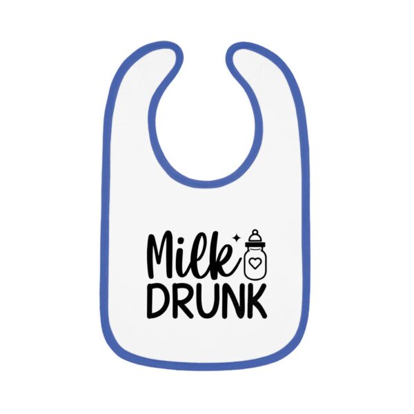 Milk Drunk Blue Bib