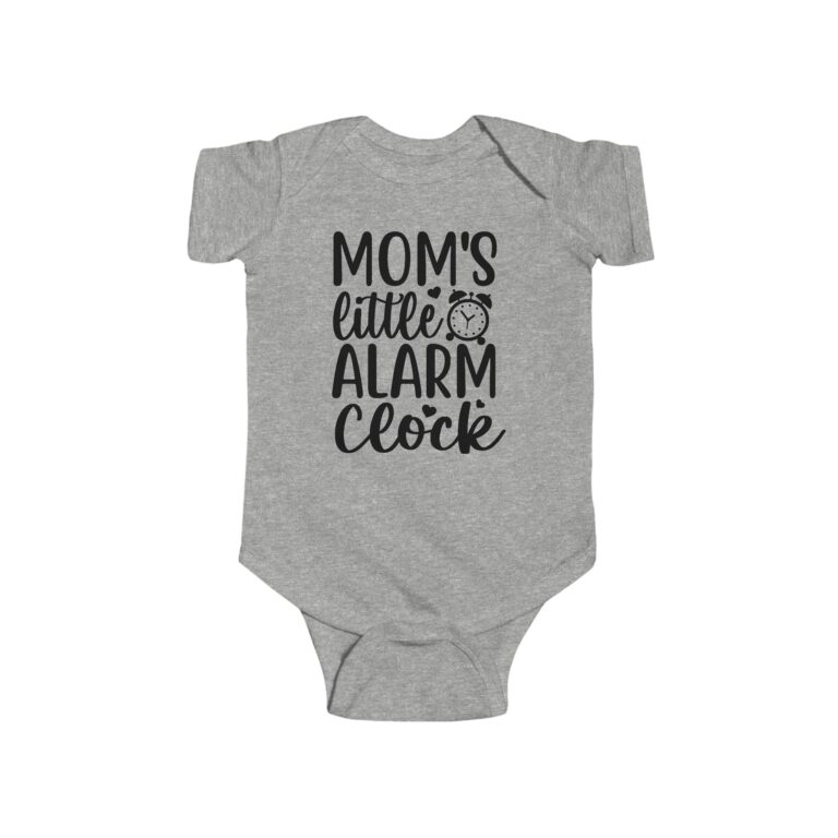 Mom's Little Alarm Clock Infant Bodysuit - Image 3