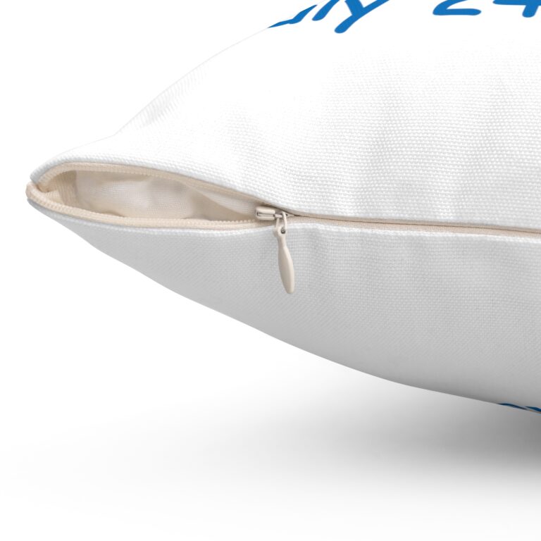 Personalized Baby Boy Birth Stats Pillow - Image 3