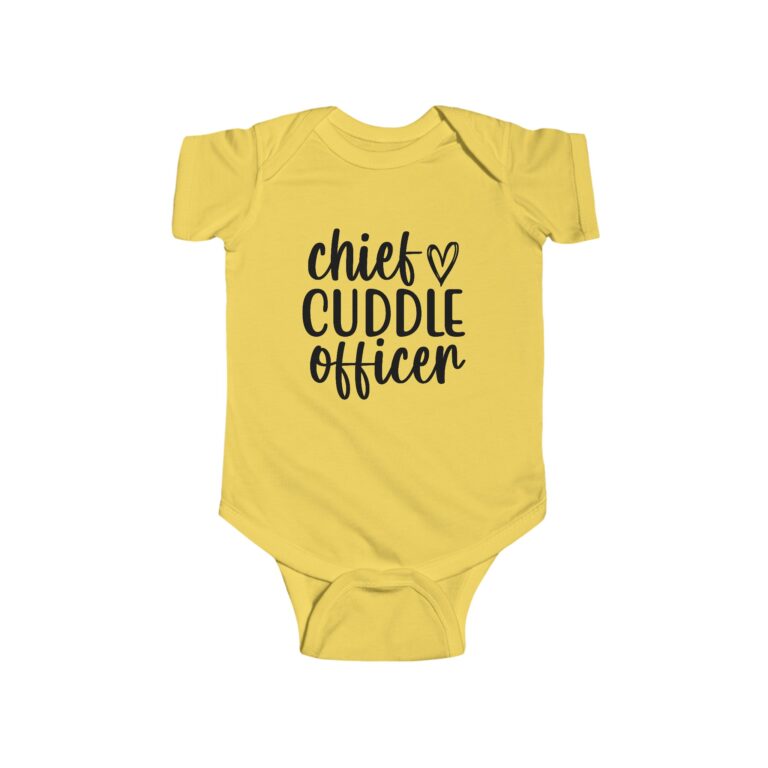 Chief Cuddle Officer Infant Bodysuit - Image 5