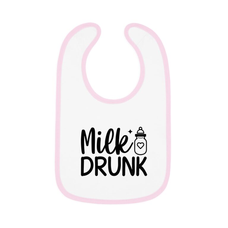 Milk Drunk Contrast Trim Bib - Image 7
