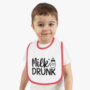 Milk Drunk Contrast Trim Bib - Image 11