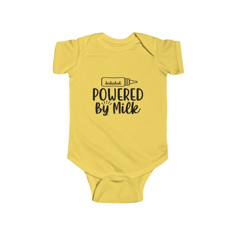 Powered By Milk Infant Bodysuit - Image 6