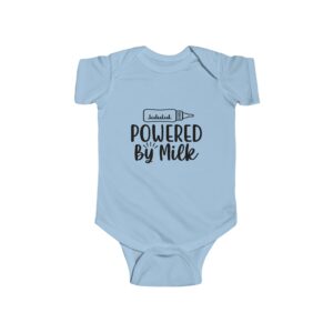 Powered By Milk Blue Onesie