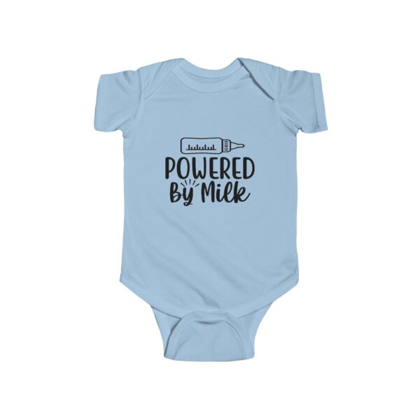 Powered By Milk Blue Onesie