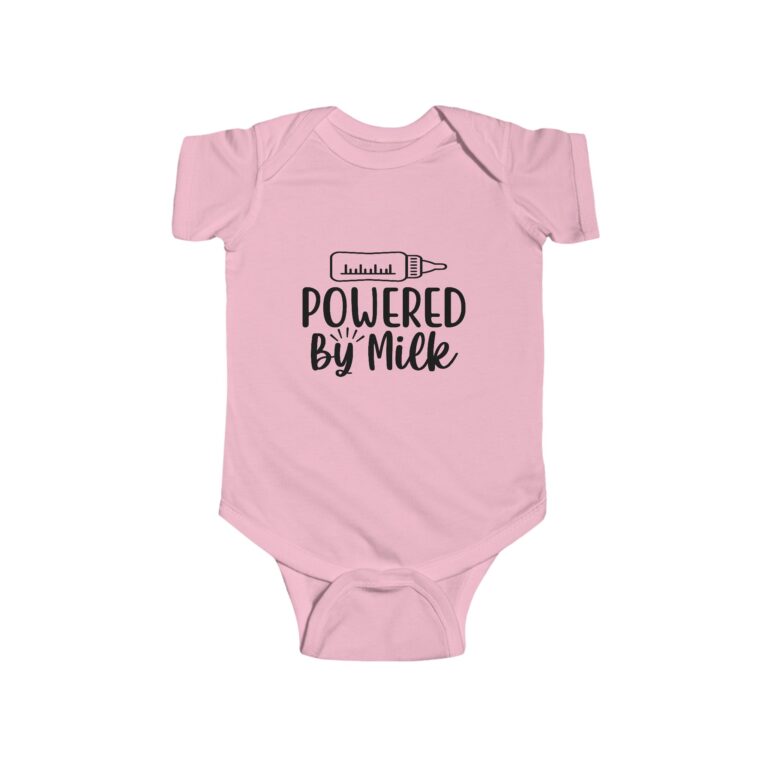 Powered By Milk Infant Bodysuit - Image 2
