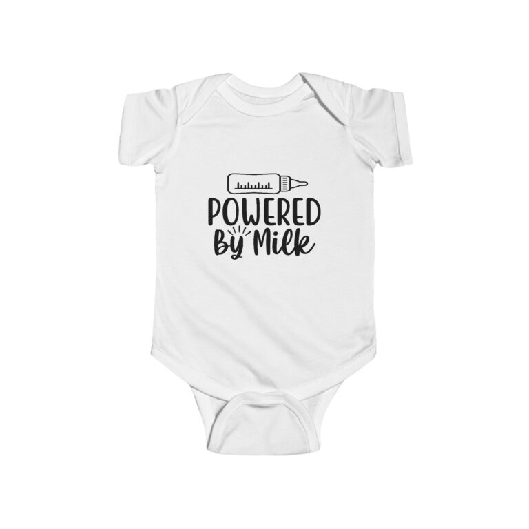 Powered By Milk Infant Bodysuit - Image 10