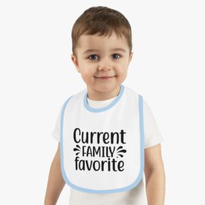 Current Family Favorite Contrast Trim Bib - Image 5