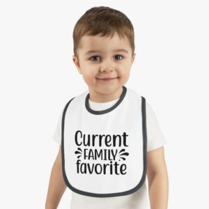 Current Family Favorite Contrast Trim Bib - Image 2
