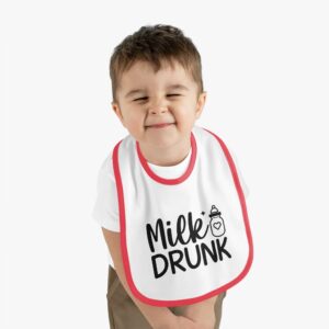 Milk Drunk Contrast Trim Bib - Image 12