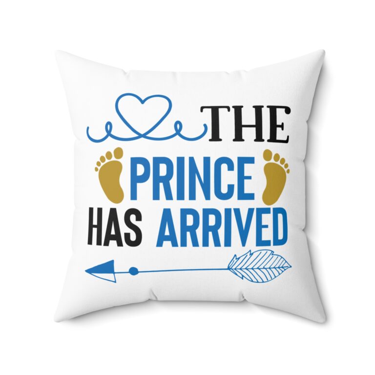 Personalized The Prince Has Arrived Pillow - Image 10