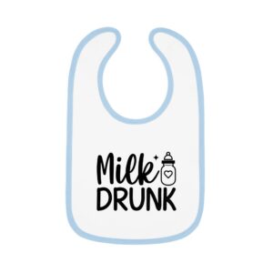 Milk Drunk Contrast Trim Bib - Image 4