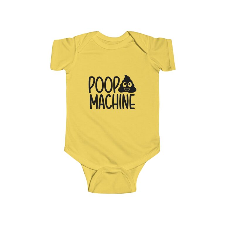 Poop Machine Infant Bodysuit - Image 2