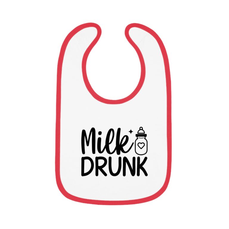 Milk Drunk Contrast Trim Bib - Image 10