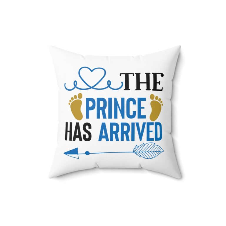 Personalized The Prince Has Arrived Pillow - Image 4